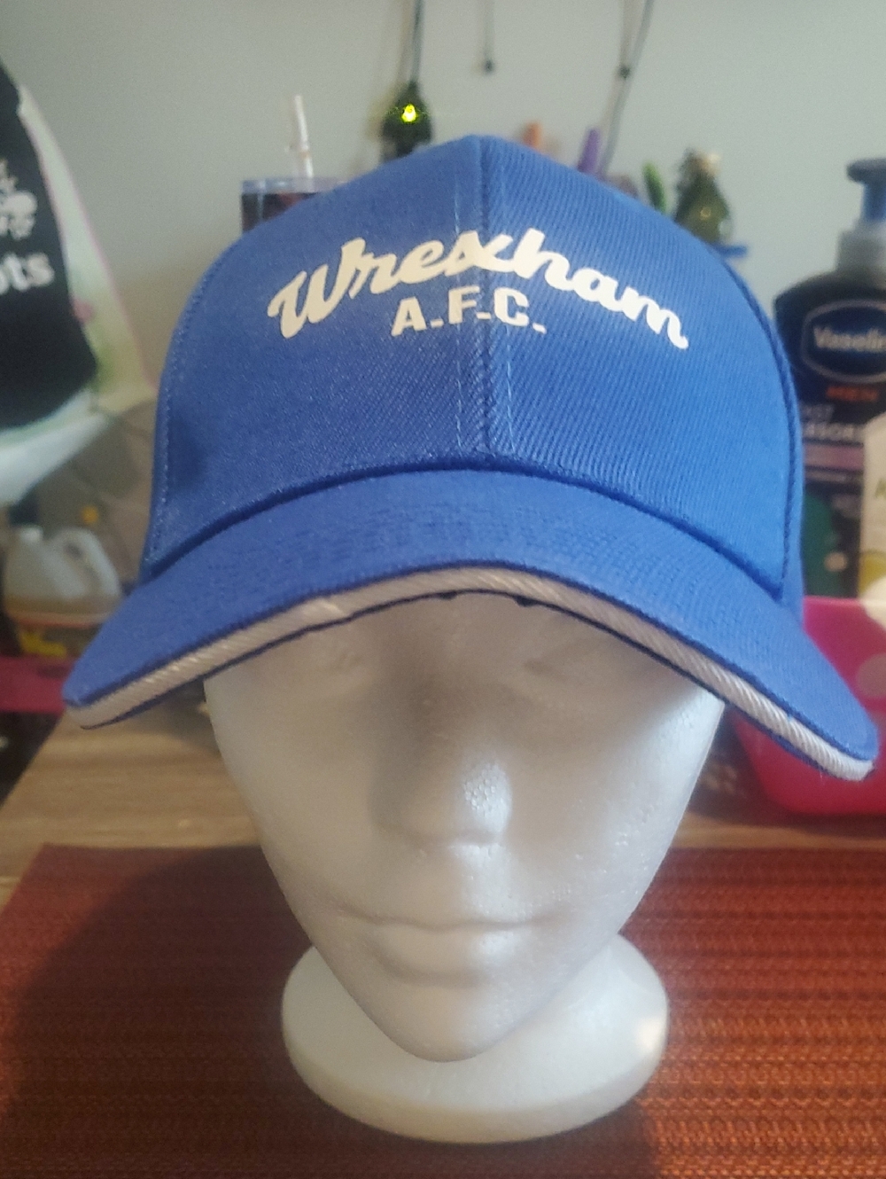 Wrexham A.F.C. Blue Baseball Cap